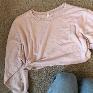 Free People Movement Light Pink Sweater